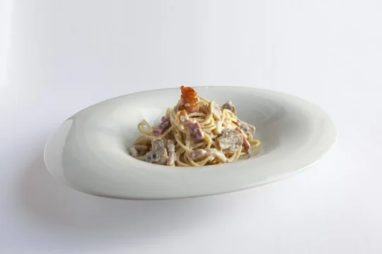 Espaguetis carbonara