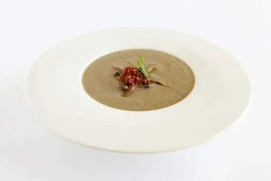 Crema de champiñones