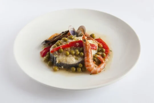 Merluza a la vasca